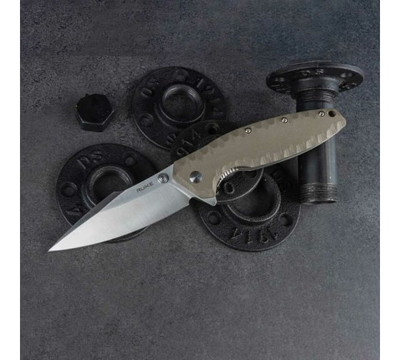 Нож Ruike серый P843-W