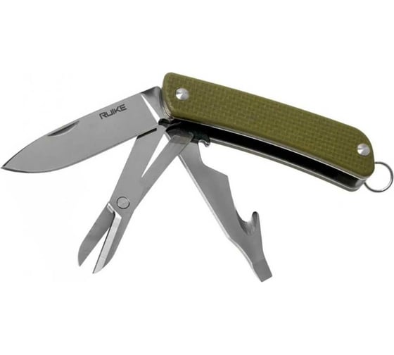 Нож Ruike 6 функций, зеленый S31-G