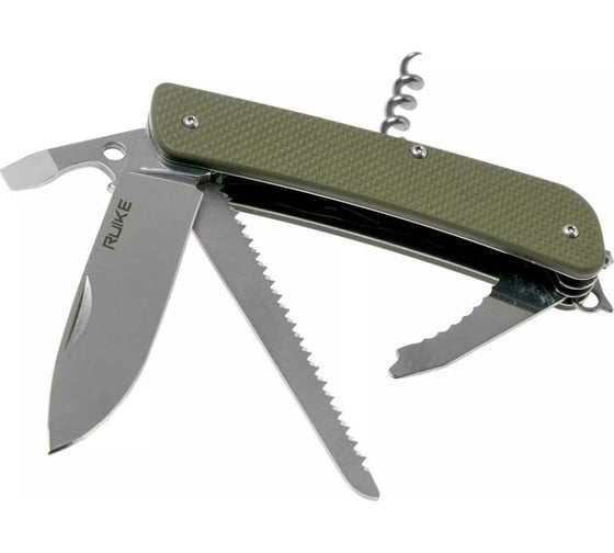 Нож Ruike 13 функций, зеленый L32-G