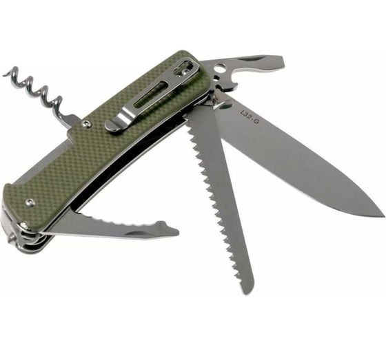 Нож Ruike 13 функций, зеленый L32-G