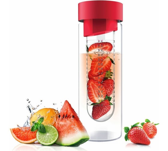Бутылка Asobu Flavour it 0.48 л, красная SWG11 red
