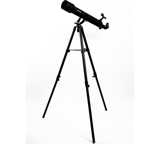 Телескоп Praktica Altair 80/720AZ, искатель red dot, адаптер для смартфона, стальная тренога, черный 91180720