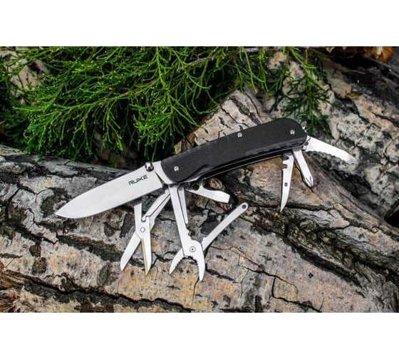 Нож Ruike 22 функции, черный LD41-B