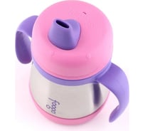 Поильник с ручками THERMOS Foogo Phases №1 BS500 розовый, 0.2 литра 102430