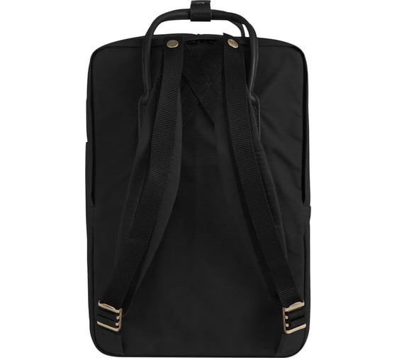 Рюкзак Fjallraven Kanken No. 2 Laptop 15", черный, 28х16х40 см, 18 л F23568-550