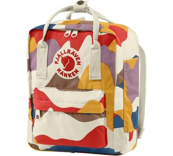 Рюкзак Fjallraven Kanken Art Mini, камуфляжный, 20х13х29 см, 7 л F23611-971 1