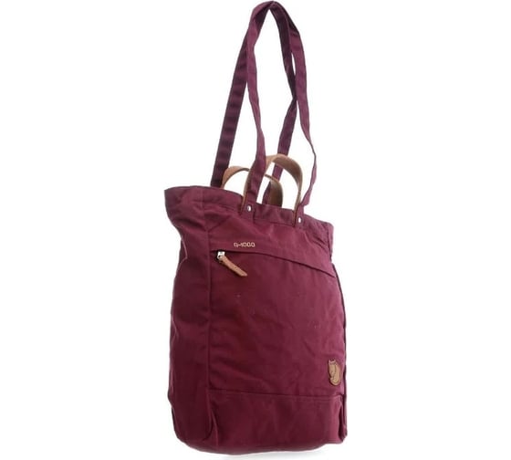 Рюкзак Fjallraven Totepack No. 1, бордовый, 32х11х39 см, 14 л F24203-356