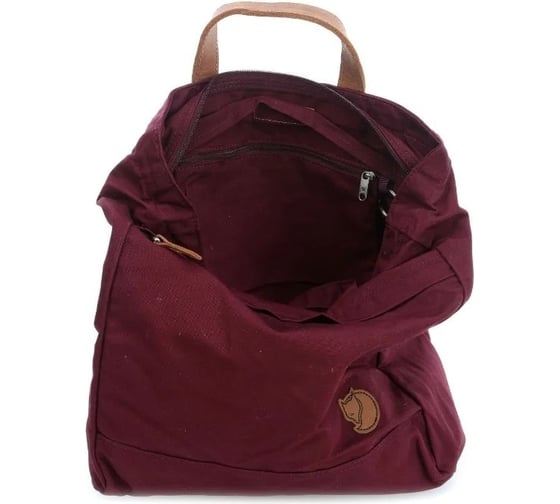 Рюкзак Fjallraven Totepack No. 1, бордовый, 32х11х39 см, 14 л F24203-356