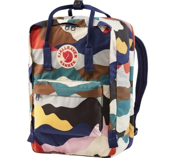 Рюкзак Fjallraven Kanken Art Laptop 15", камуфляжный, 28х16х40 см, 18 л F23613-970
