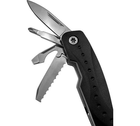 Мультифункциональный набор vertextools 12 функций, авторазжим, компактный размер , в чехле, 105мм 0038-12-105