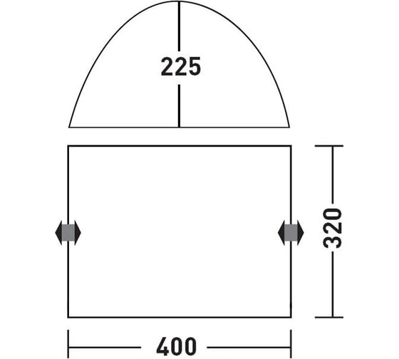 Палатка GREENELL Москито 25643-303-00