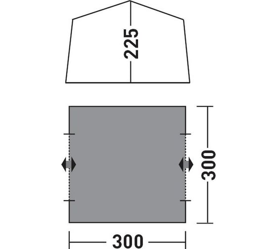 Палатка GREENELL Норма 25653-303-00