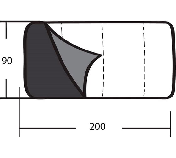Спальник GREENELL Тори 95457-325-Right