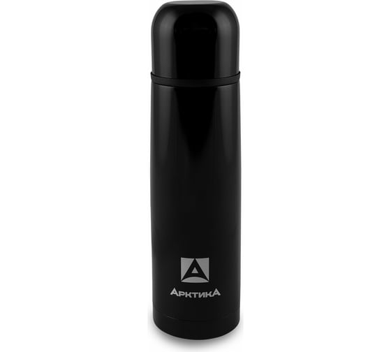 Термос для напитков Арктика 0.5 л, черный глянцевый 102-500-BK 1