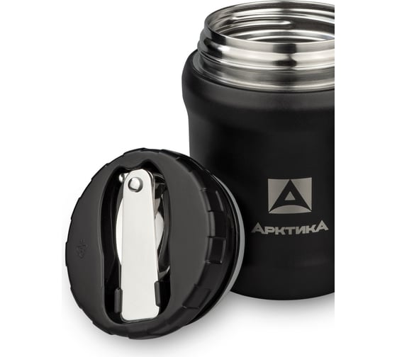 Термос для еды Арктика 0.5 л, черный 311-500-BKT
