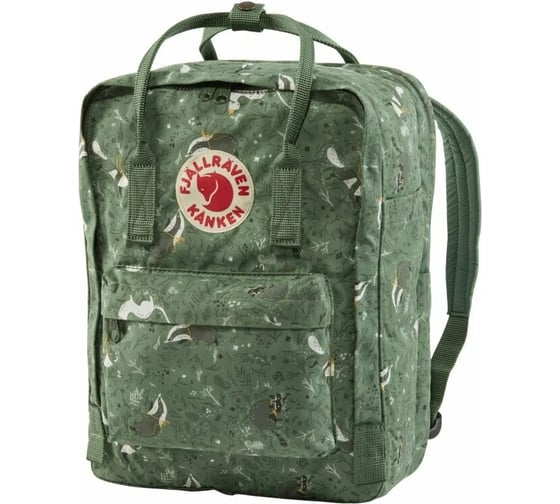 Рюкзак Fjallraven Kanken Art Laptop 13", зеленый, 25х16х35 см, 13 л F23612-976 1