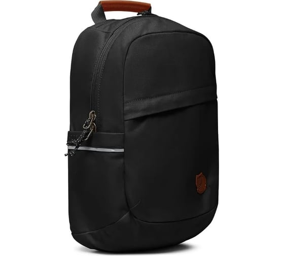 Рюкзак Fjallraven Räven Mini, черный, 21х16х33 см, 7 л F26050-550