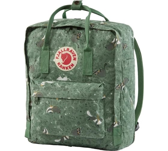 Рюкзак Fjallraven Kanken Art, зеленый, 27х13х38 см, 16 л F23610-976