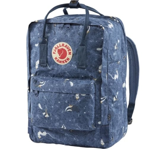 Рюкзак Fjallraven Kanken Art Laptop 15", синий, 28х16х40 см, 18 л F23613-975