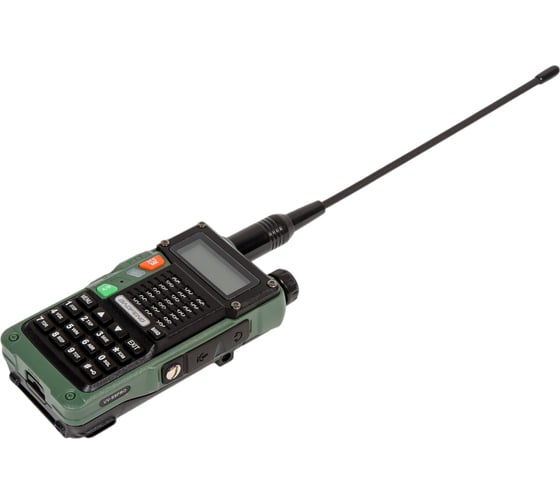 Рация Baofeng UV-S9 PRO 136-174/400-520 МГц, зеленая 00029465