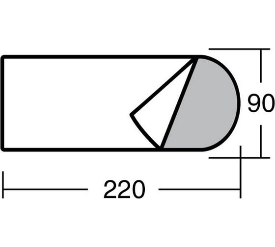 Спальный мешок GREENELL Антрим 34013-303-Left