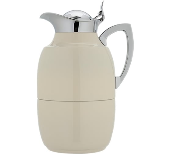 Вакуумный термокувшин со стеклянной колбой Alfi Jug Juwel Ivory 1.0L 427824