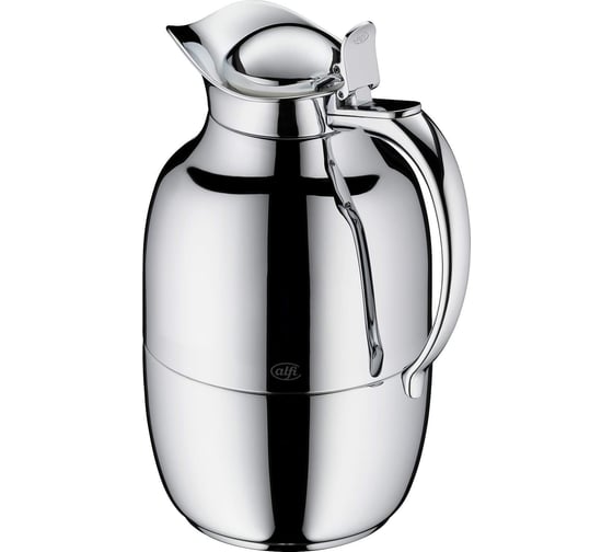 Вакуумный термокувшин со стеклянной колбой Alfi Helena Chrom 1L 439223