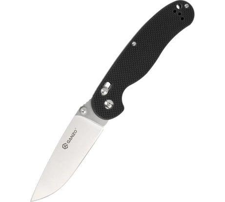 Нож Ganzo черный, D2 сталь D727M-BK