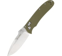  Нож Ganzo зеленый, D2 сталь D704-GR