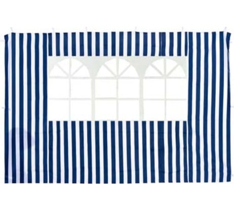 Синяя стенка с окном для садового тента Green glade 4120