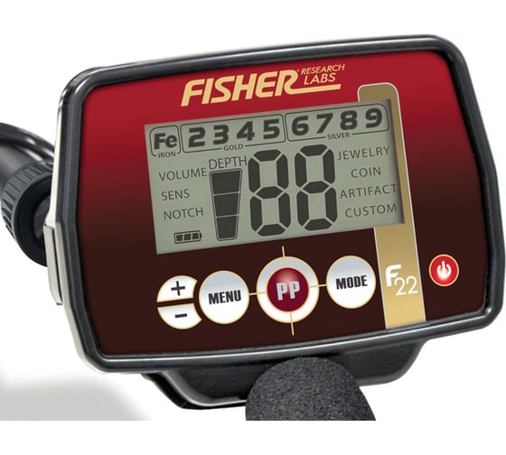 Металлоискатель FISHER F22, 11 DD F22-11DD