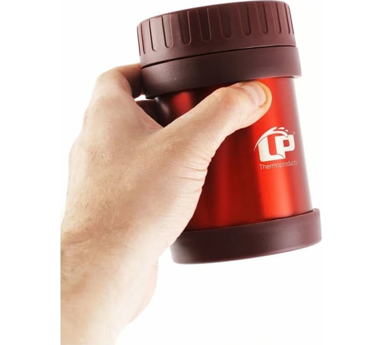 Термос для еды LP JMG 0.35 литра, красный 62268