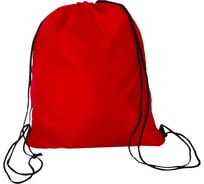 Сумка для обуви BRAUBERG прочная, на шнурке, красная, 42x33 см 227141