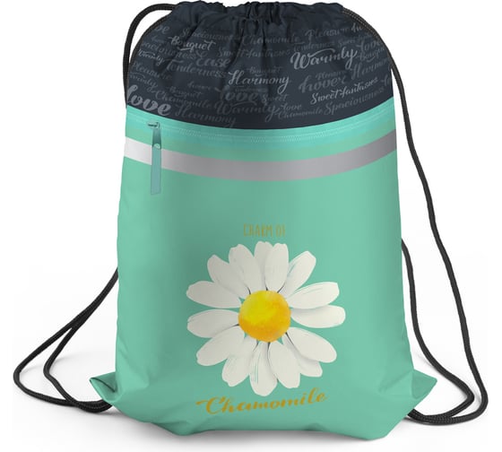 Мешок для обуви Berlingo 1 отделение, chamomile, 460x360 мм MS1038
