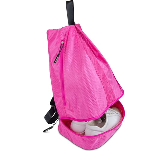 Мешок-сумка Berlingo 1 отделение, classic pink, 39x28x19 см, 1 карман, отделение для обуви MS1051