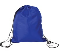 Прочная сумка для обуви BRAUBERG на шнурке, синяя, 42x33 см, 227140