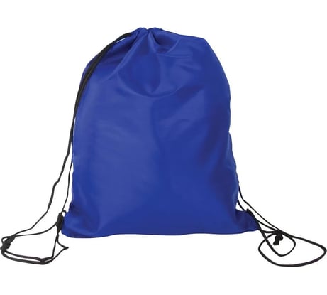 Прочная сумка для обуви BRAUBERG на шнурке, синяя, 42x33 см, 227140