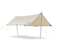 Тент для кемпинга Naturehike Girder NH20TM006, 150D, 500х292 см, песочный 6927595749654