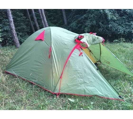 Палатка Tramp Lite Camp 3 зеленый TLT-007.06