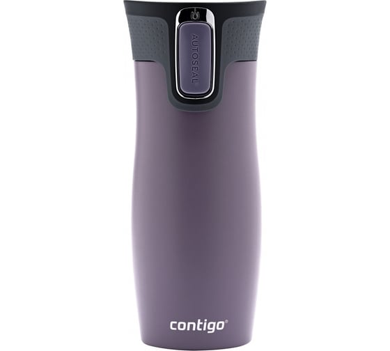 Термокружка Сontigo West Loop Dark Plum 0.47 литра, фиолетовая contigo2104579