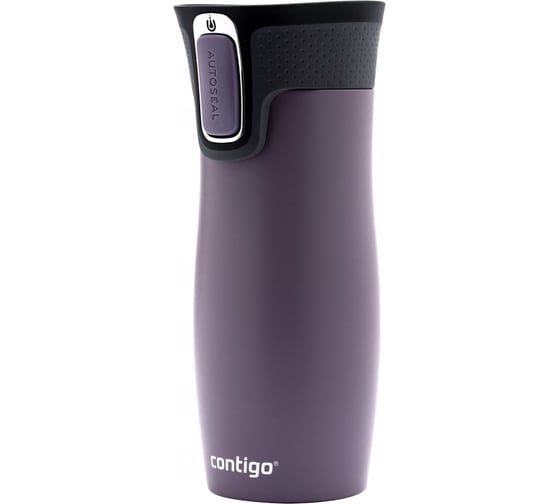 Термокружка Сontigo West Loop Dark Plum 0.47 литра, фиолетовая contigo2104579