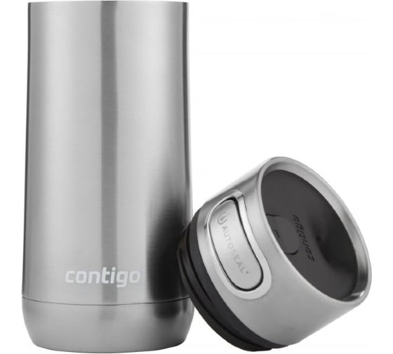 Термокружка Сontigo Luxe Stailnless Steel 0.36 литра, стальная contigo2104367