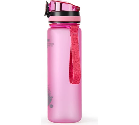 Бутылка для воды BAROUGE ACTIVE LIFE с нескользящим покрытием BP-915/100 600 мл/красный/бутылка