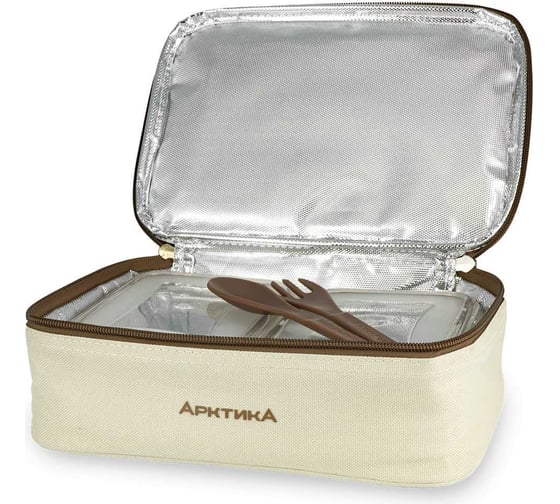 Ланч-сумка с контейнерами Арктика 2л, бежевая 020-2000-2-BG