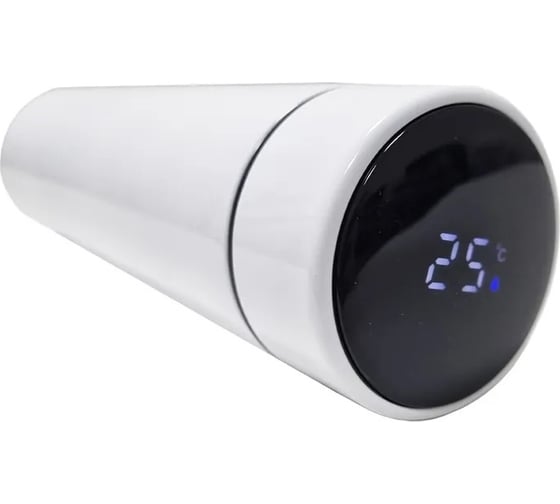 Термос с дисплеем URM 500 мл, белый T00016