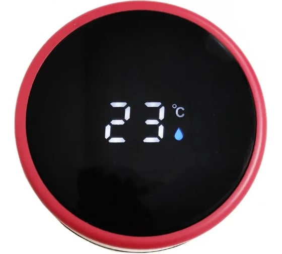 Термос с дисплеем URM 500 мл, красный T00014