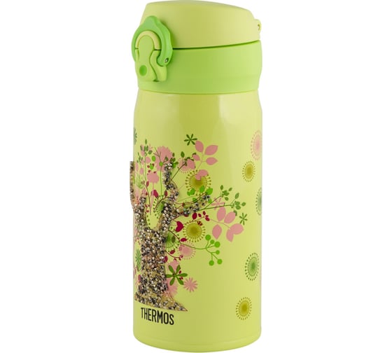 Термокружка THERMOS TREE JNL-350-SW, 0.35 литра, кристаллы SWAROVSKI, зеленый 311662