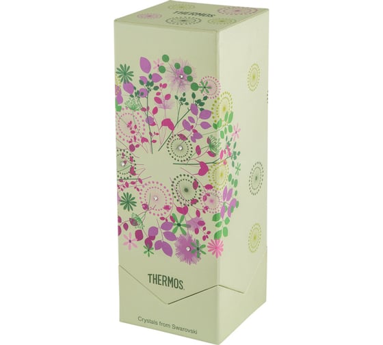 Термокружка THERMOS TREE JNL-350-SW, 0.35 литра, кристаллы SWAROVSKI, зеленый 311662