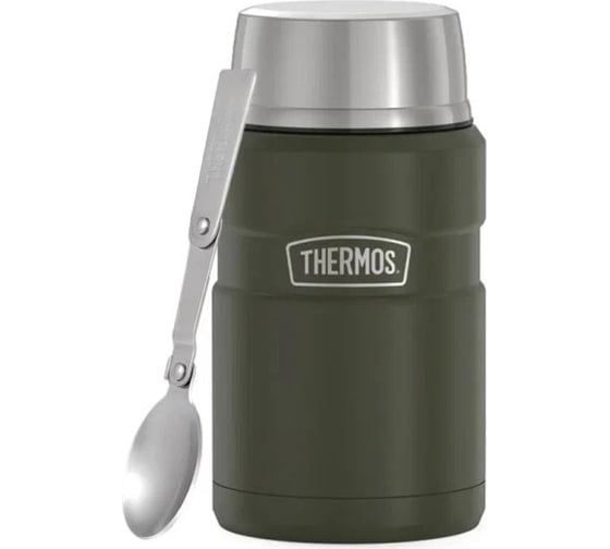 Термос для еды с ложкой THERMOS SK3020 MAG, нержавеющая сталь, 0.71 л 589897