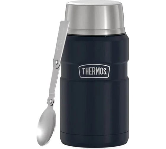 Термос для еды Thermos King SK3021 MB 0.71 л, синий 589873 - выгодная цена, отзывы, характеристики, фото - купить в Москве и РФ